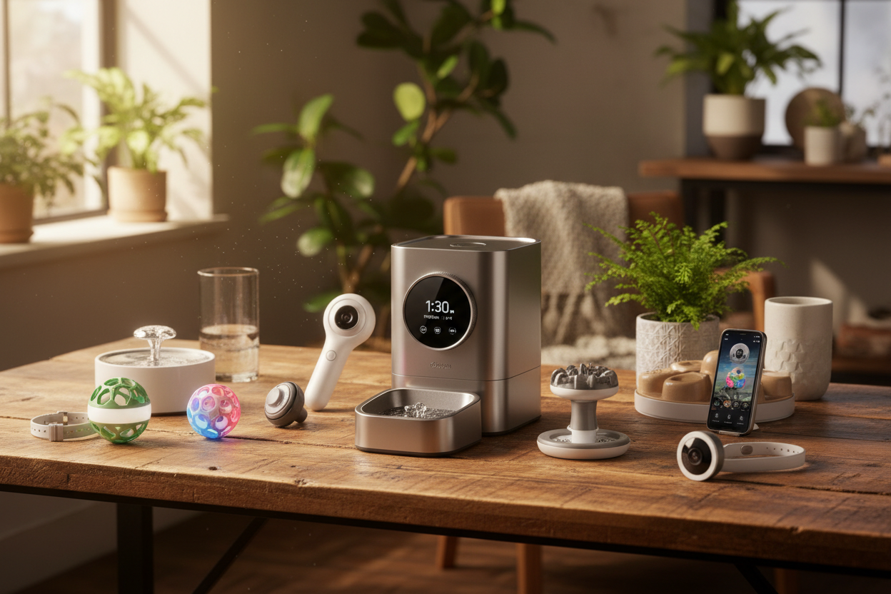 Smart pet products lifestyle banner