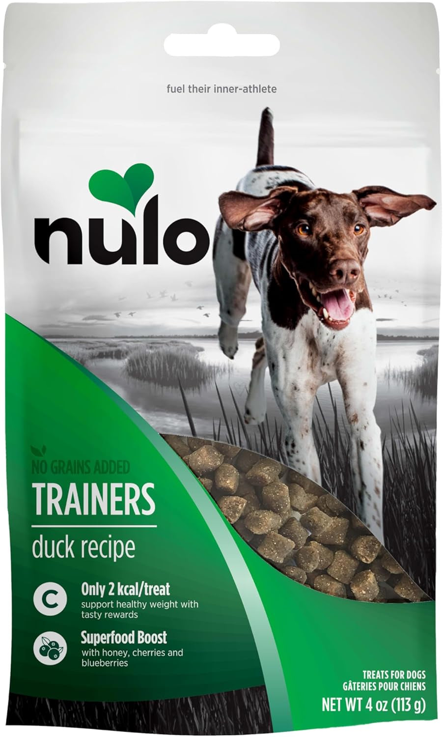 Grain-Free Duck Training Treats for Dogs & Puppies – Low-Calorie Healthy Rewards (4 oz Pouch)