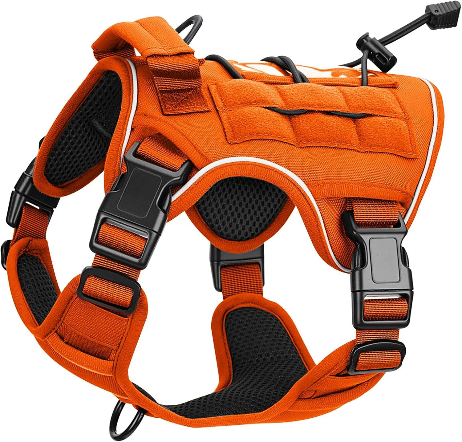 Heavy-Duty Tactical Dog Harness – No Pull, Military-Grade Control for Active Dogs