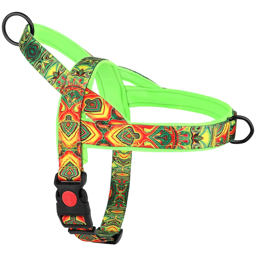 Adjustable Walk and Training Dog Harness.