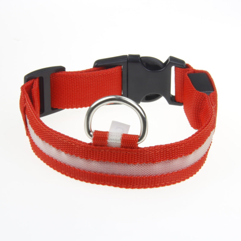 LED Luminous Pet Dog Collar – Night Safety Collar