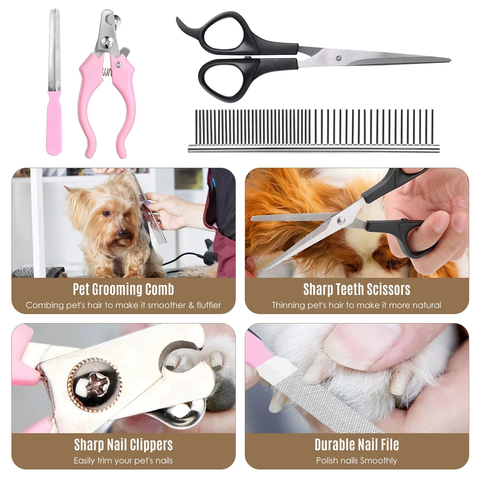 Cordless Dog Grooming Kit 