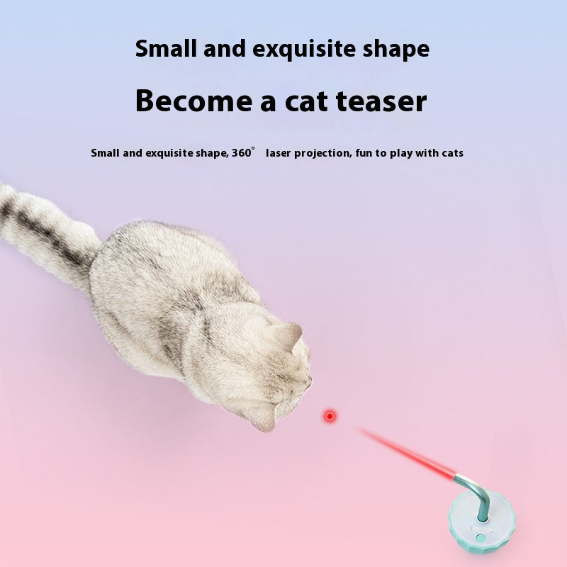Tea Tumbler Laser Cat Toy – Interactive Fun for Indoor Cats
