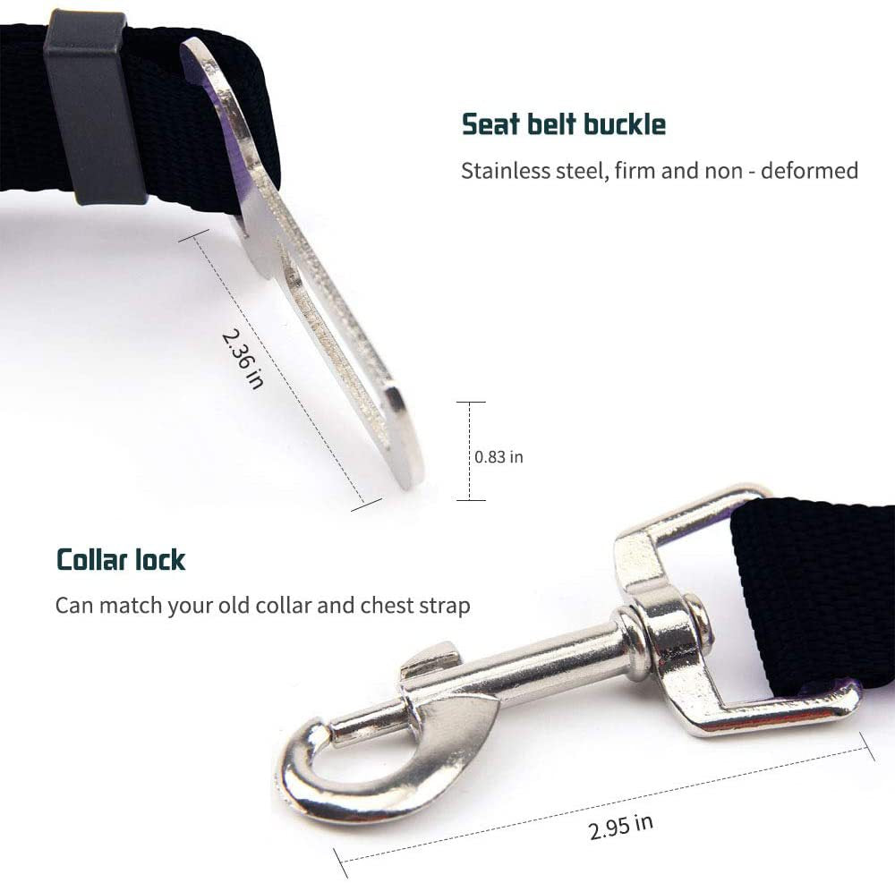 Adjustable Dog Safety Car Seat Belt Buckle