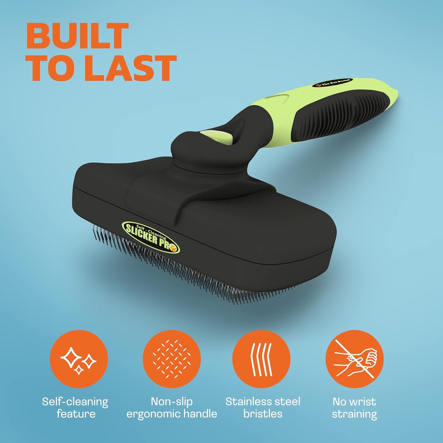  Deshedding Grooming brush for Medium & Large Pets