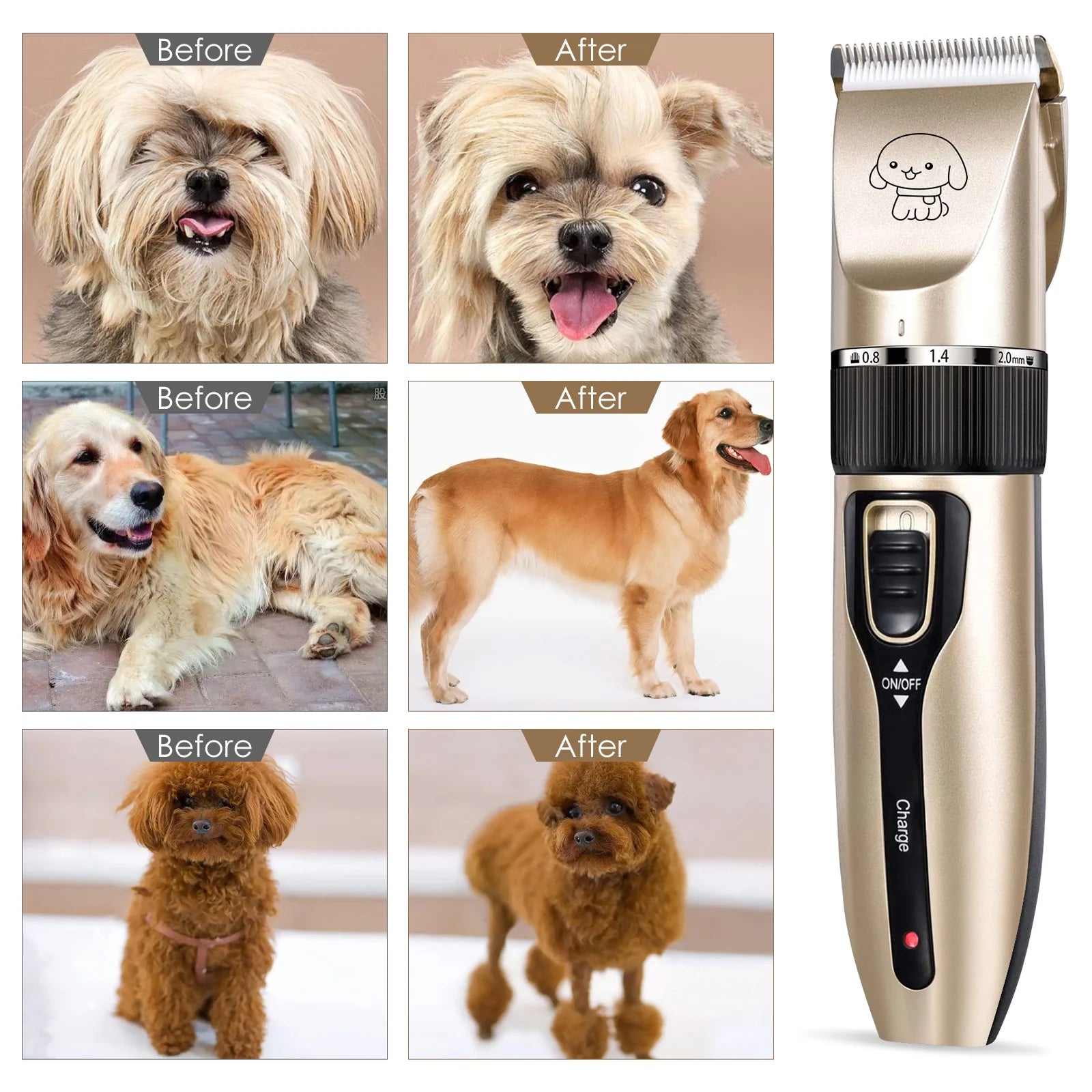Cordless Dog Grooming Kit 