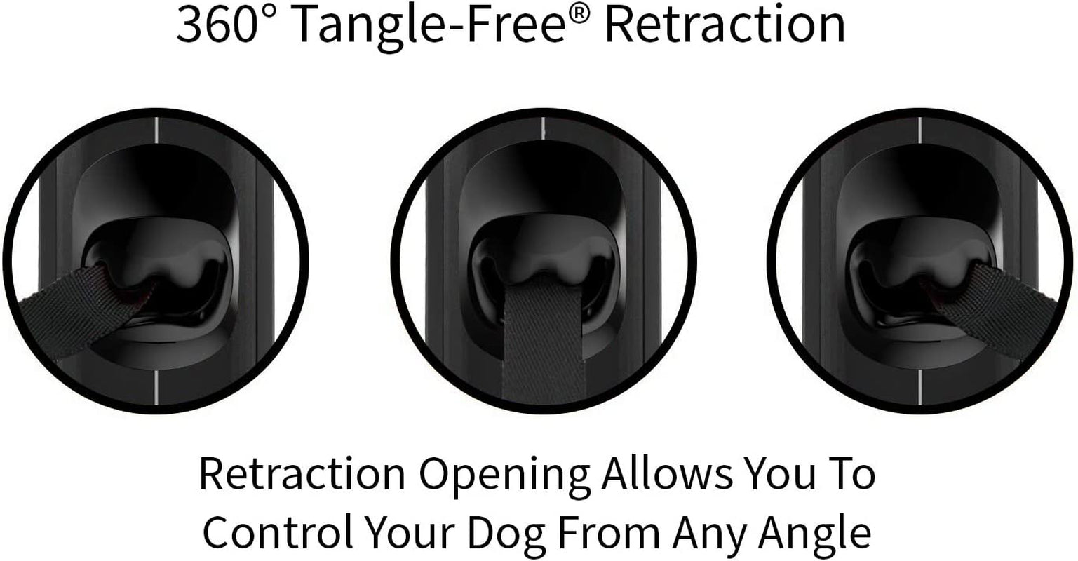 Retractable Dog Leash – 360° Tangle-Free Heavy Duty Lead
