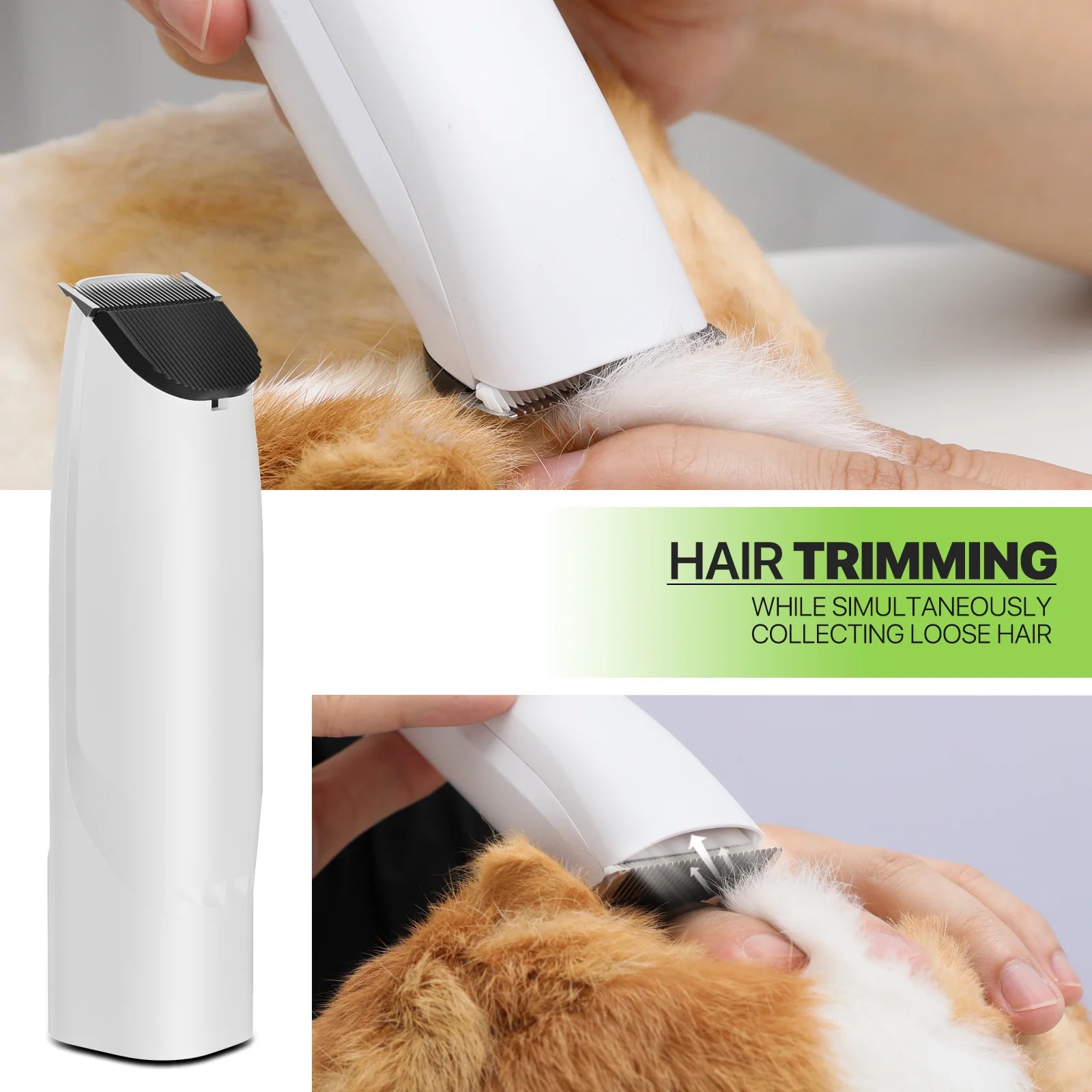6-in-1 Pet Grooming Vacuum Kit – Professional Dog & Cat Grooming System