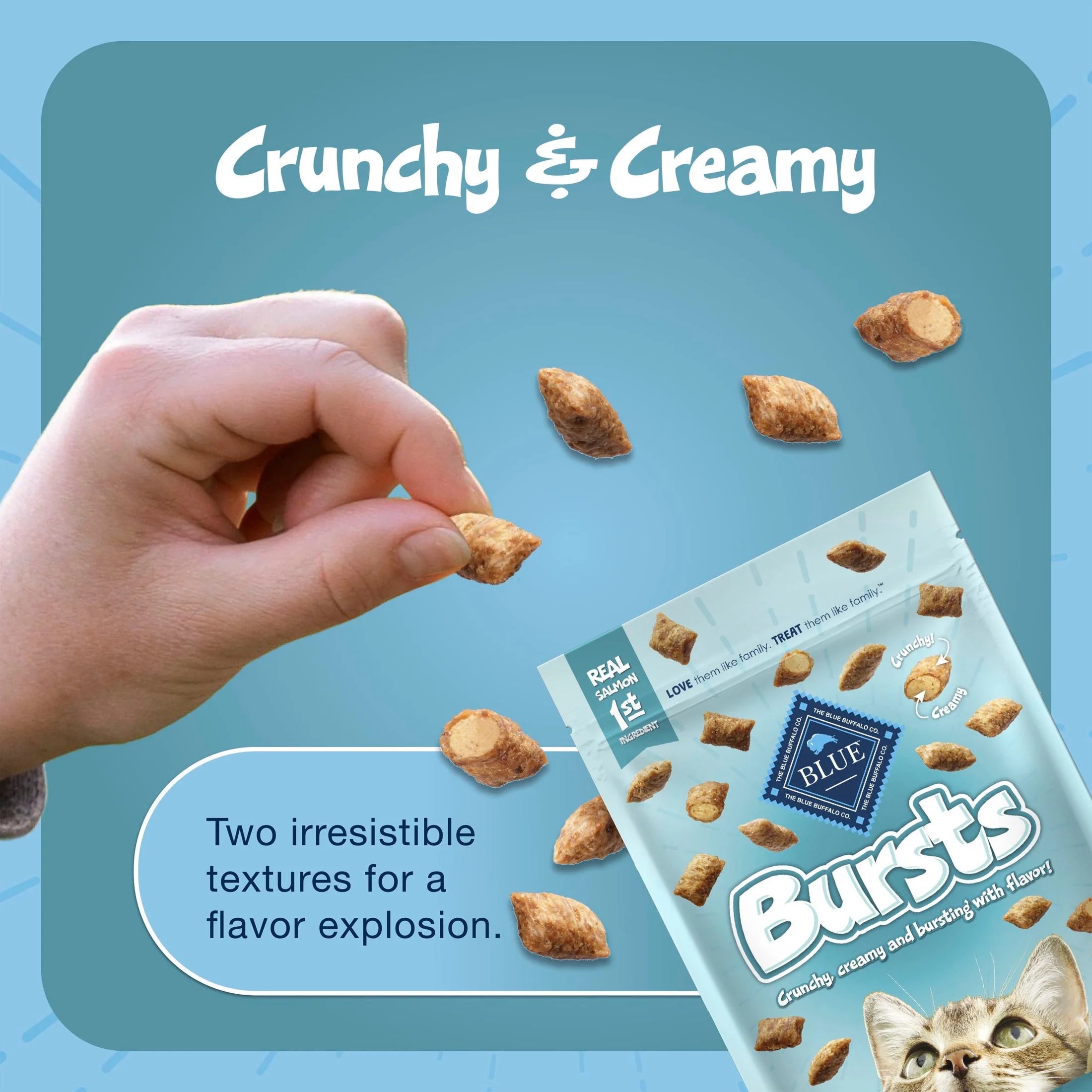 Crunchy & Creamy Cat Treats 