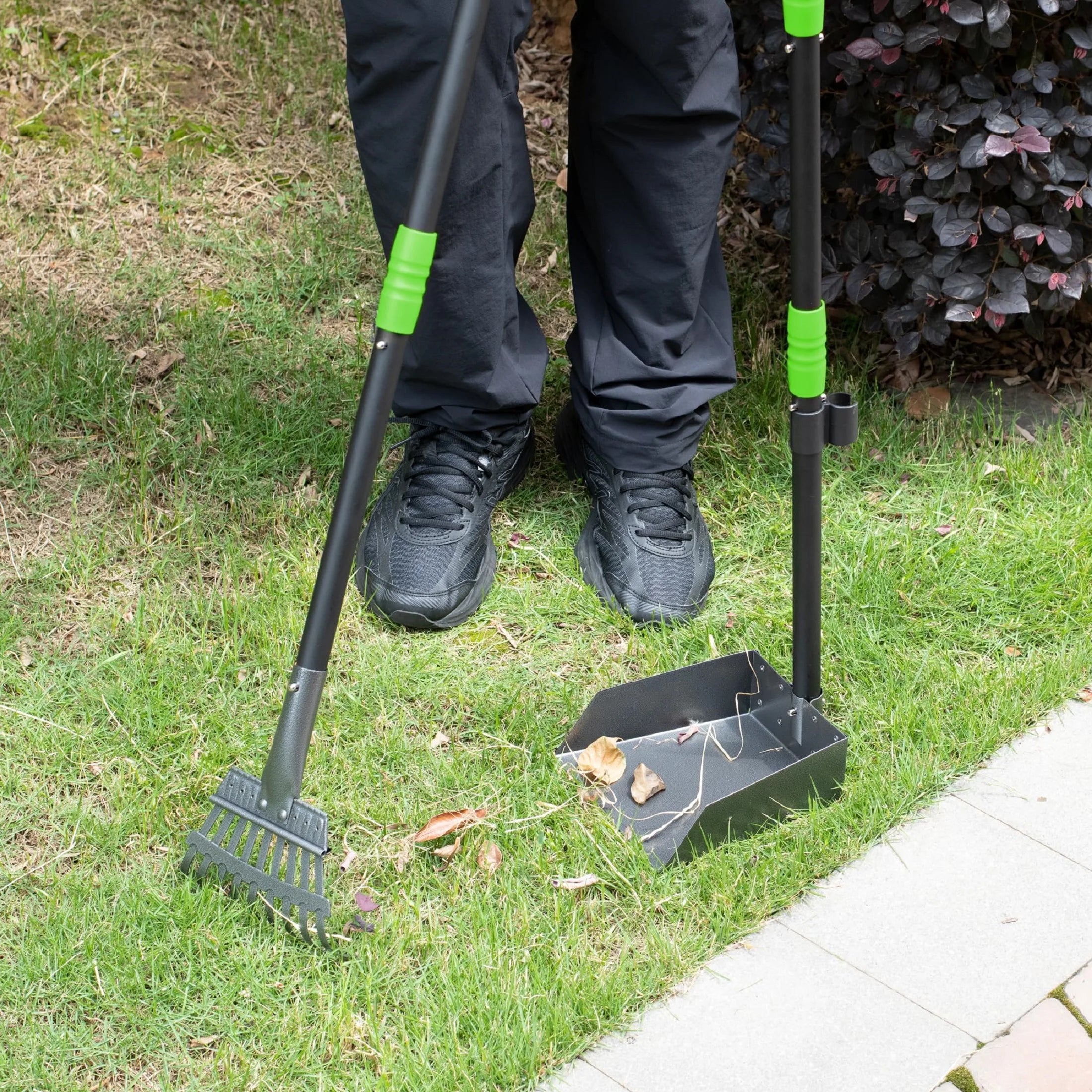 Long Handle Dog Pooper Scooper Set