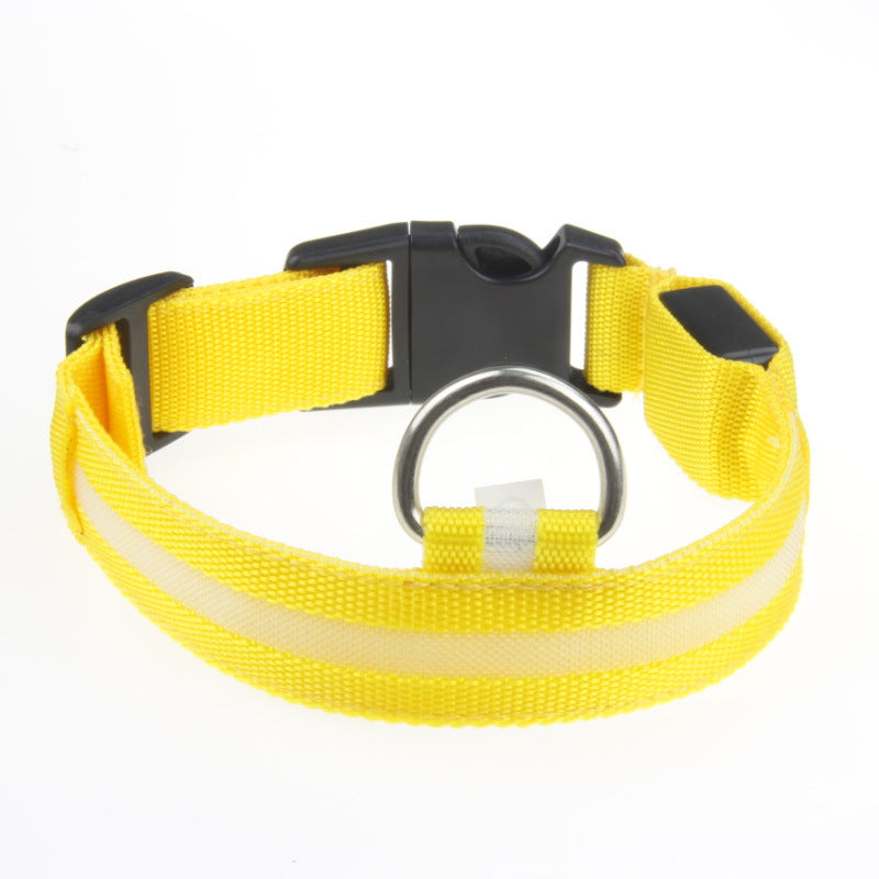 LED Luminous Pet Dog Collar – Night Safety Collar