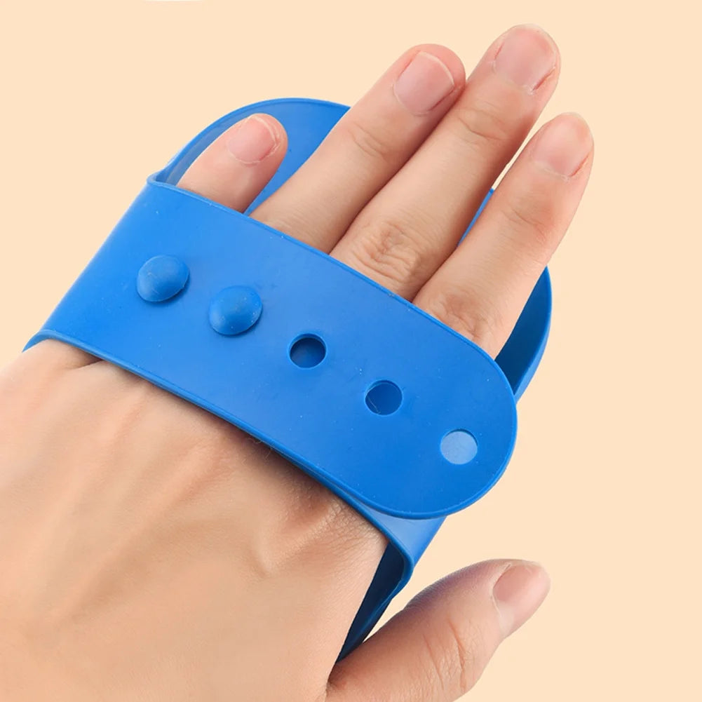 3-Pack Pet Bath Brush – Soft Silicone Grooming Brush for Dogs & Cats