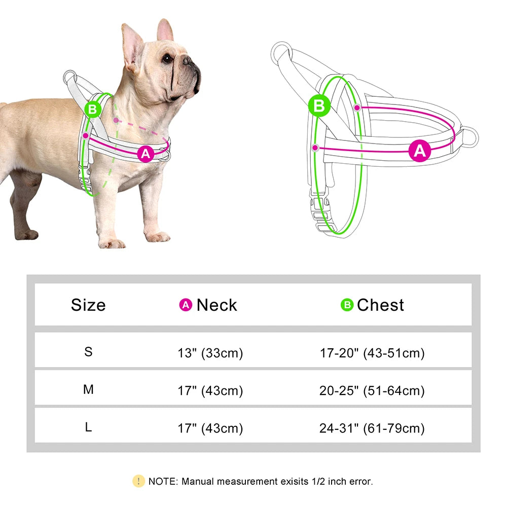 Adjustable Walk and Training Dog Harness.