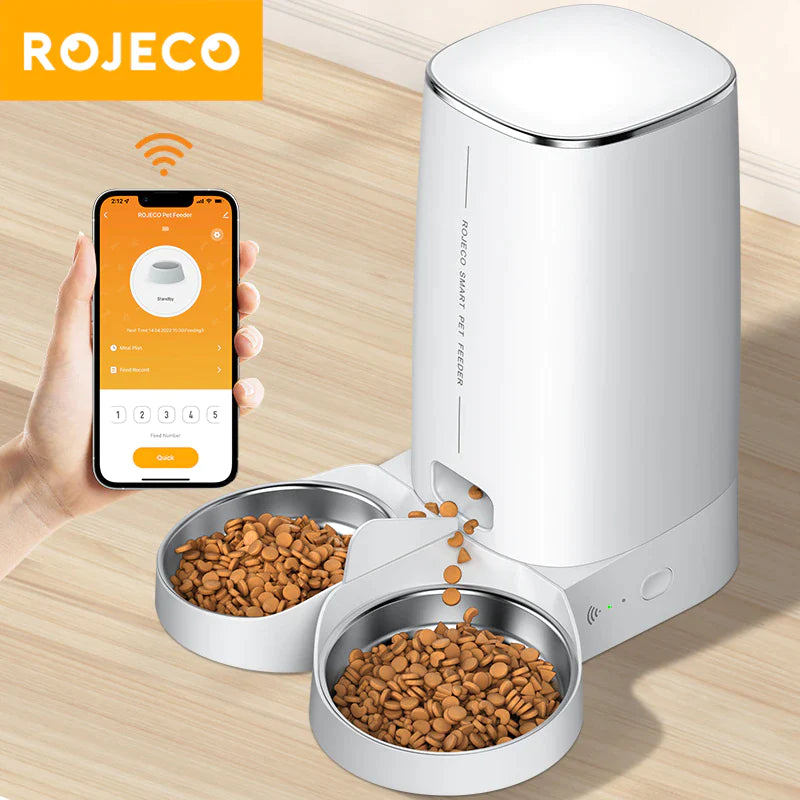 ROJECO 4L Automatic Pet Feeder