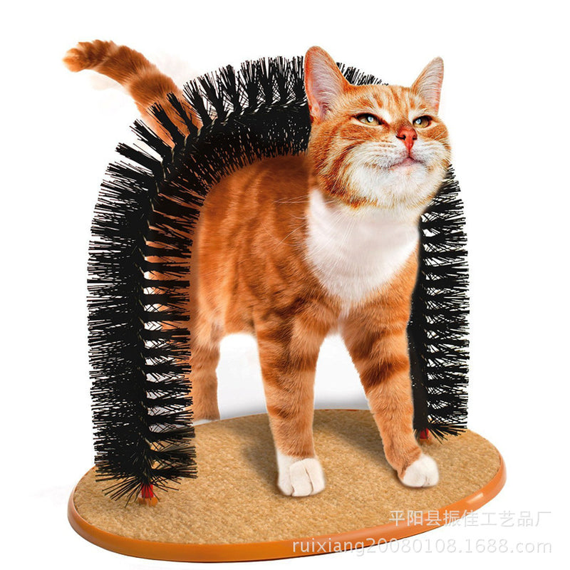 Multi-Function Cat Grooming & Play Brush
