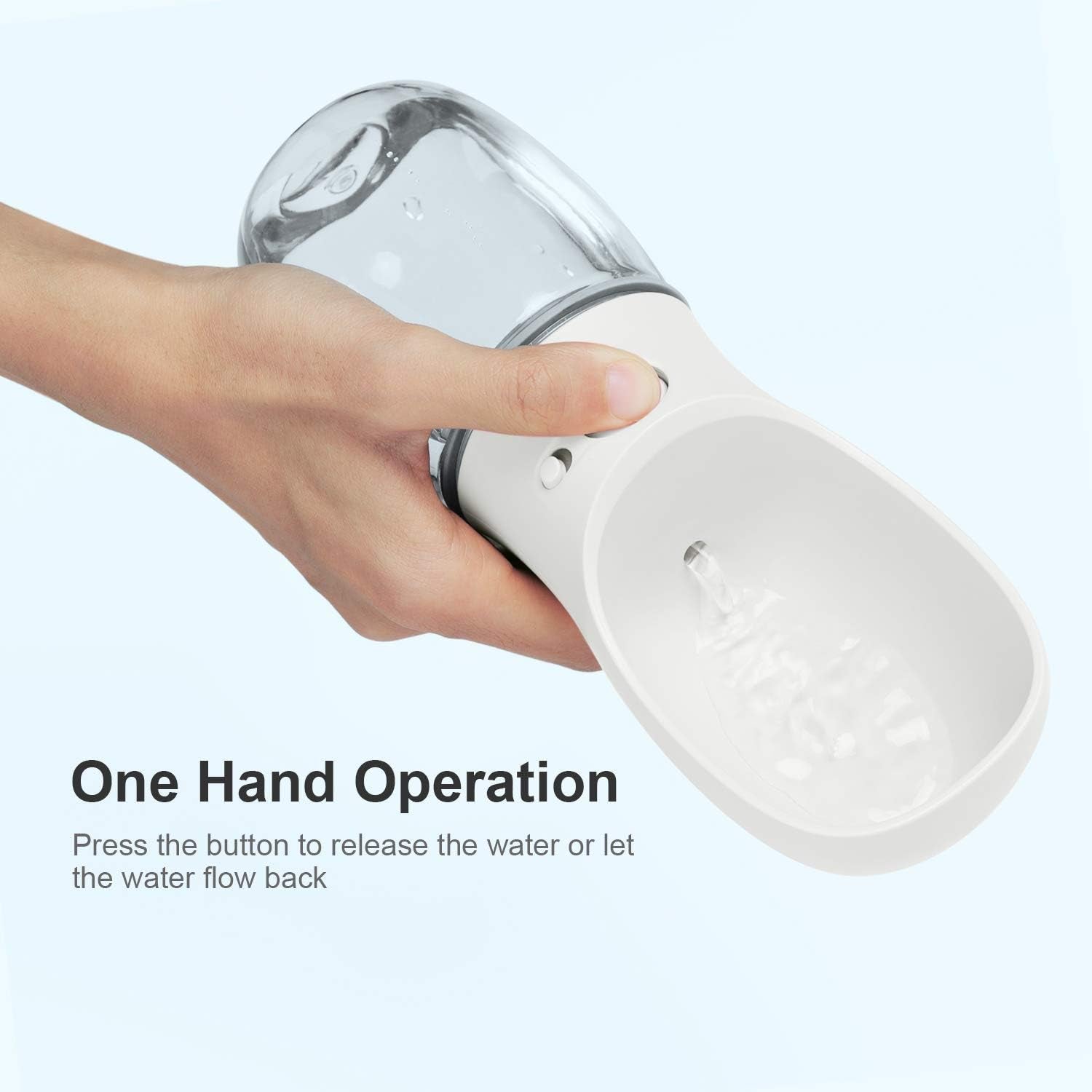 portable Dog Water Bottle – Leak-Proof Travel Water Dispenser