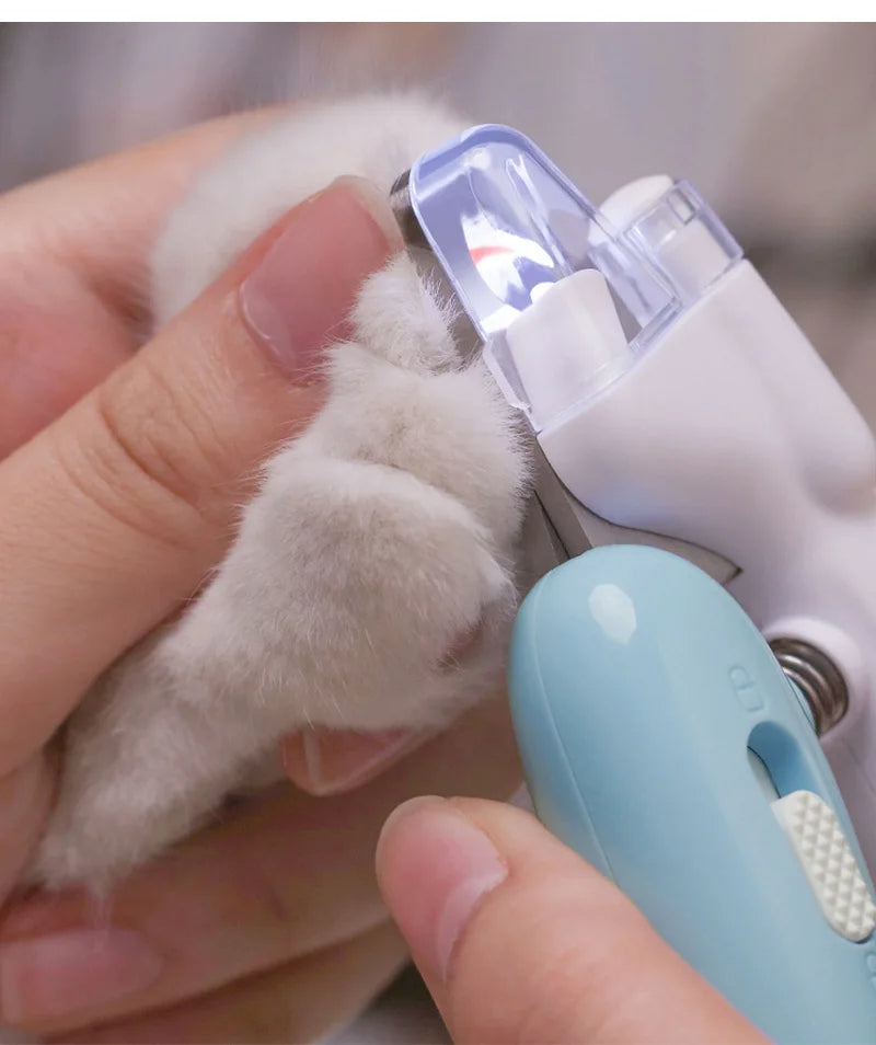LED Pet Nail Clippers for Cats & Dogs
