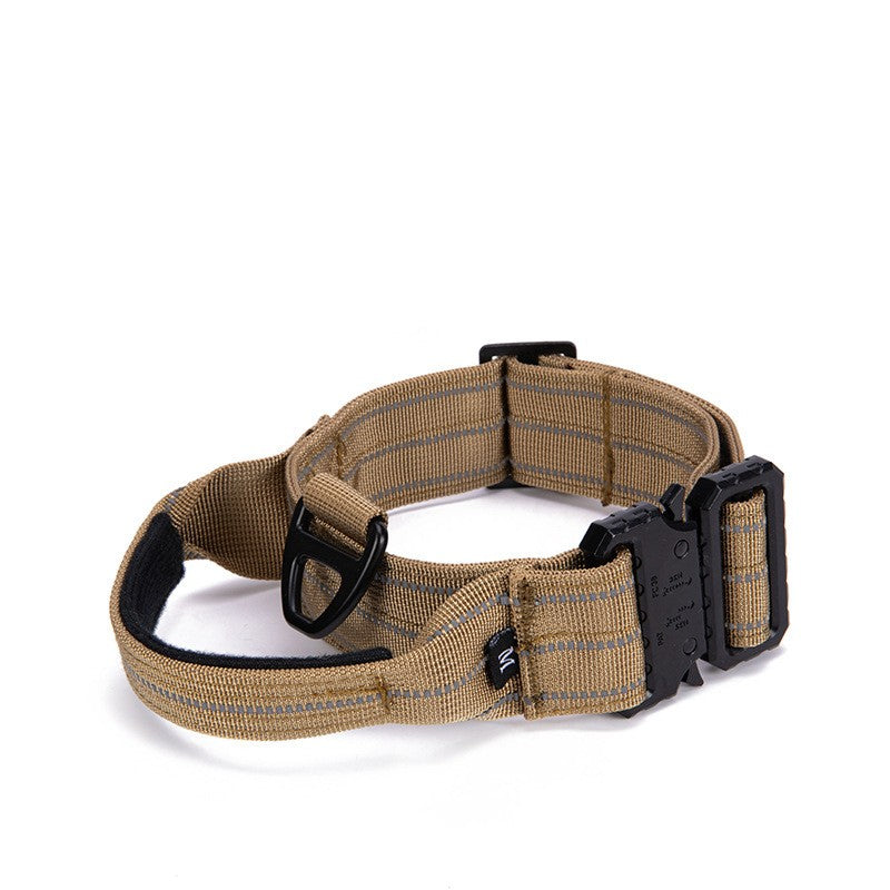 Quick Release Night Reflective Dog Collar – Safe Walking Collar