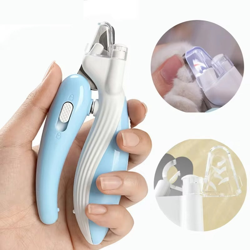 LED Pet Nail Clippers for Cats & Dogs