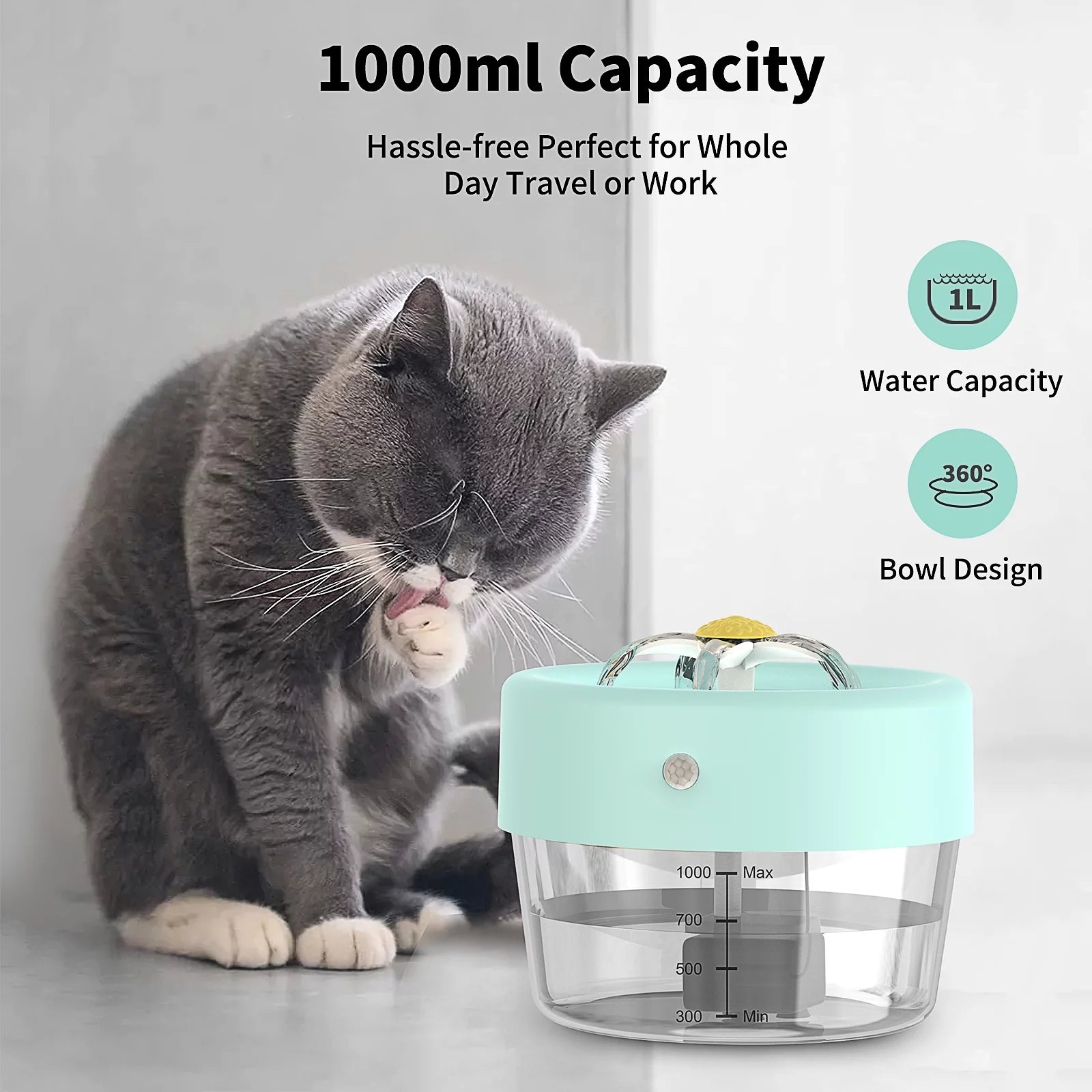 Automatic Cat Water Fountain 