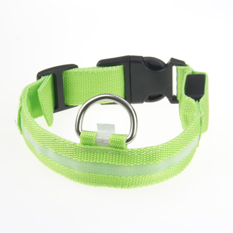 LED Luminous Pet Dog Collar – Night Safety Collar