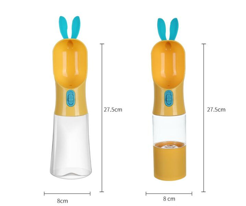 Pet Water Bottle – Travel Bottle for Cats & Dogs