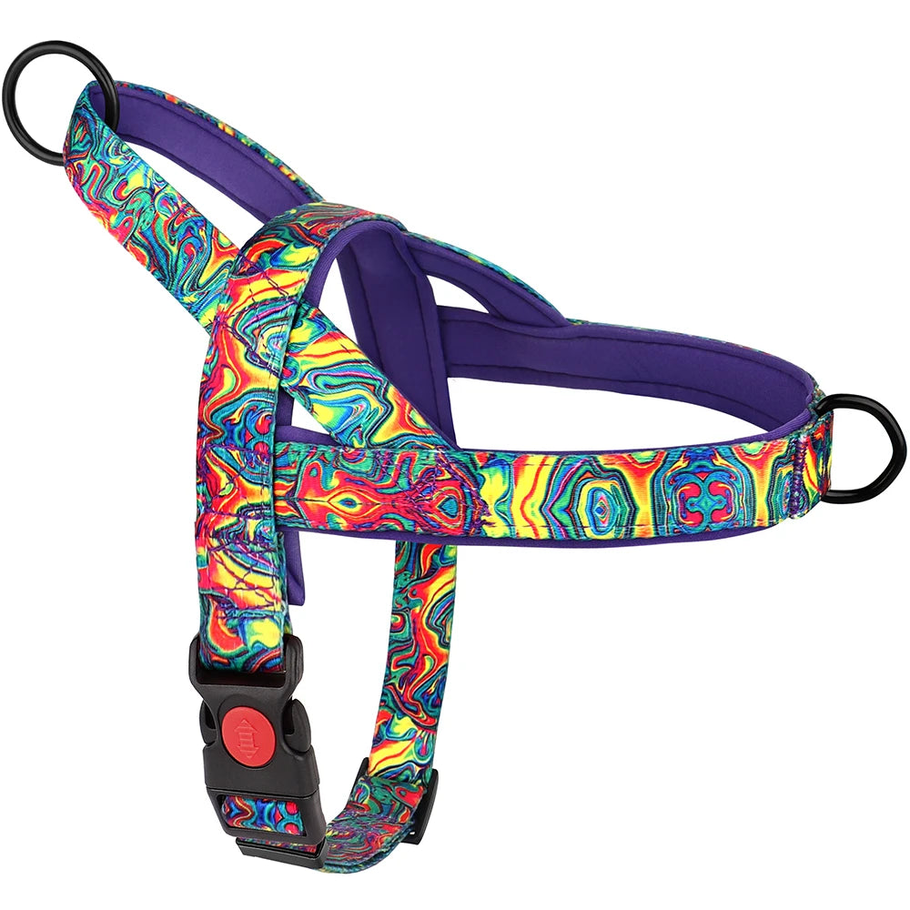 Adjustable Walk and Training Dog Harness.