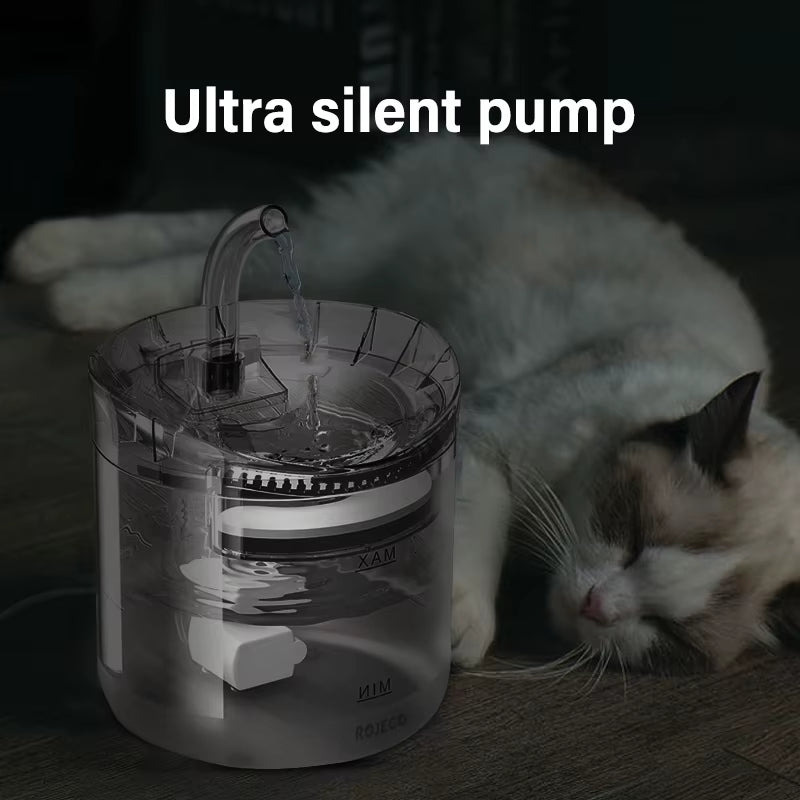 Cat Water Fountain Automatic Pet Water Dispenser Pet Smart Drinker for Cats Auto Sensor Cat Drinking Fountain Accessories
