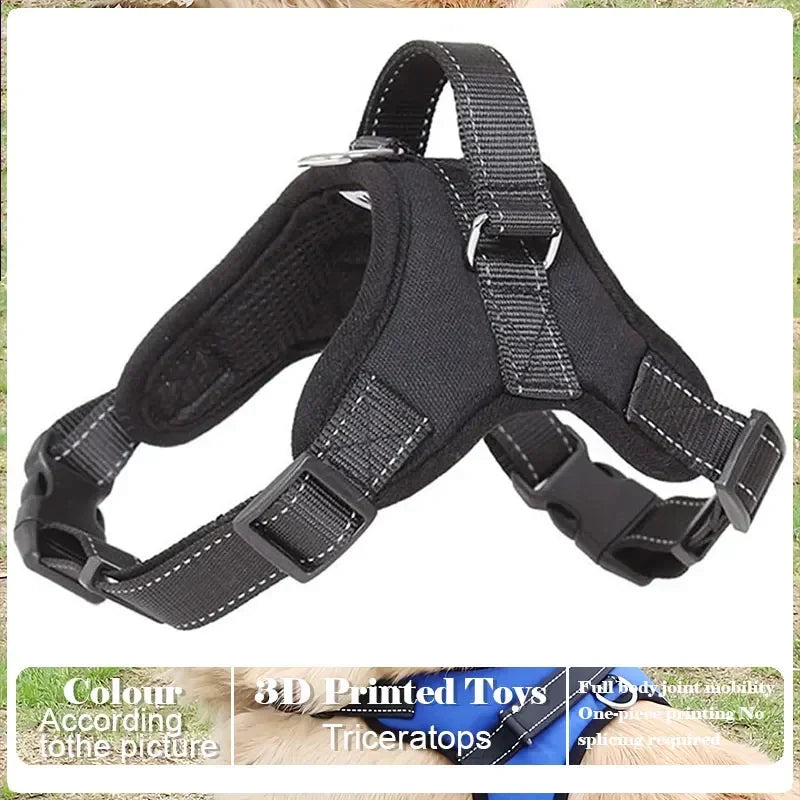 Adjustable Pet Harness and Leash Set
