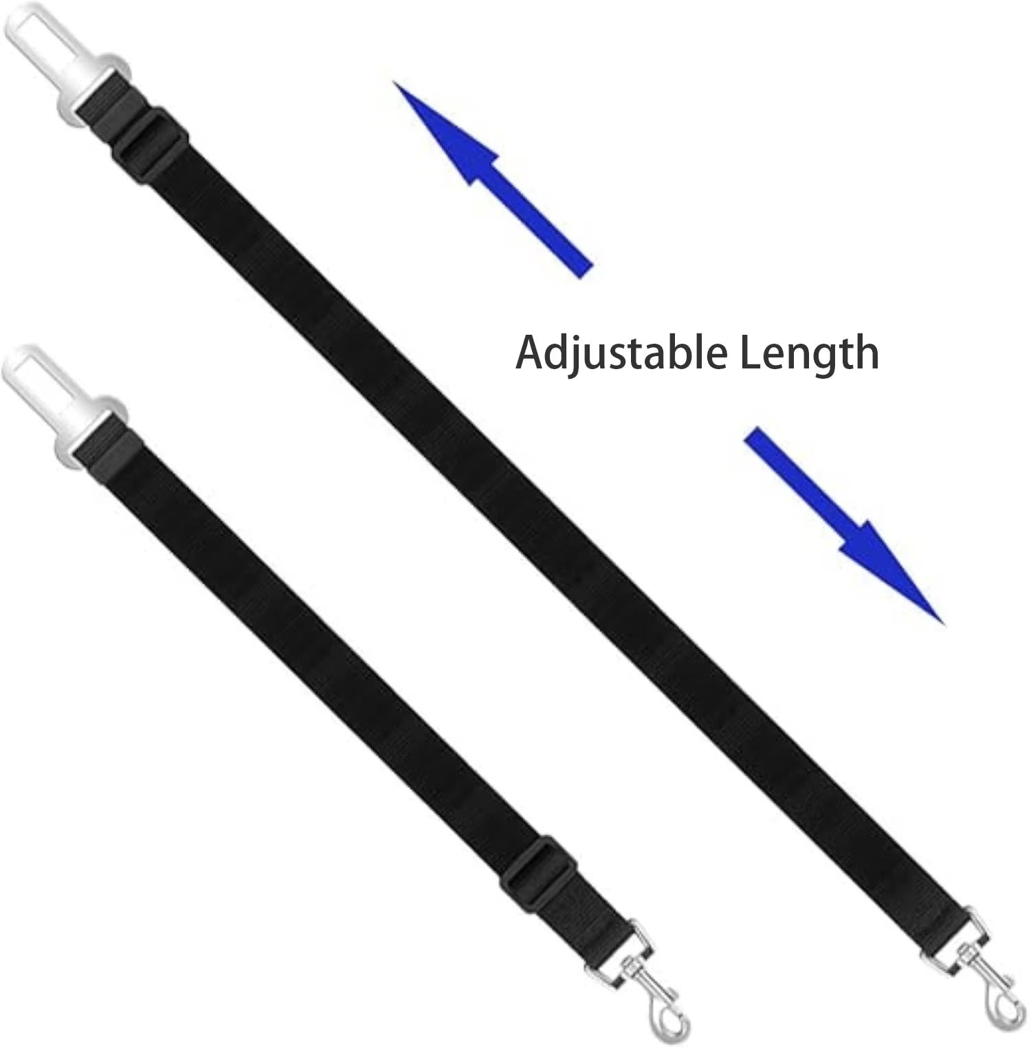 Alphamax Car seatbelt safety Harness Clip for Dogs and Cats