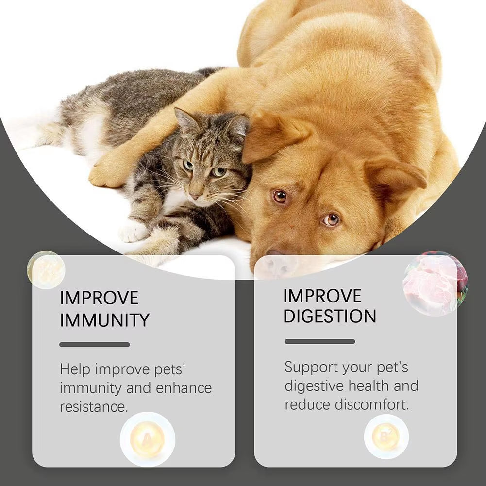 Probiotic Supplement for Cats & Dogs – Digestive & Gut Health Support