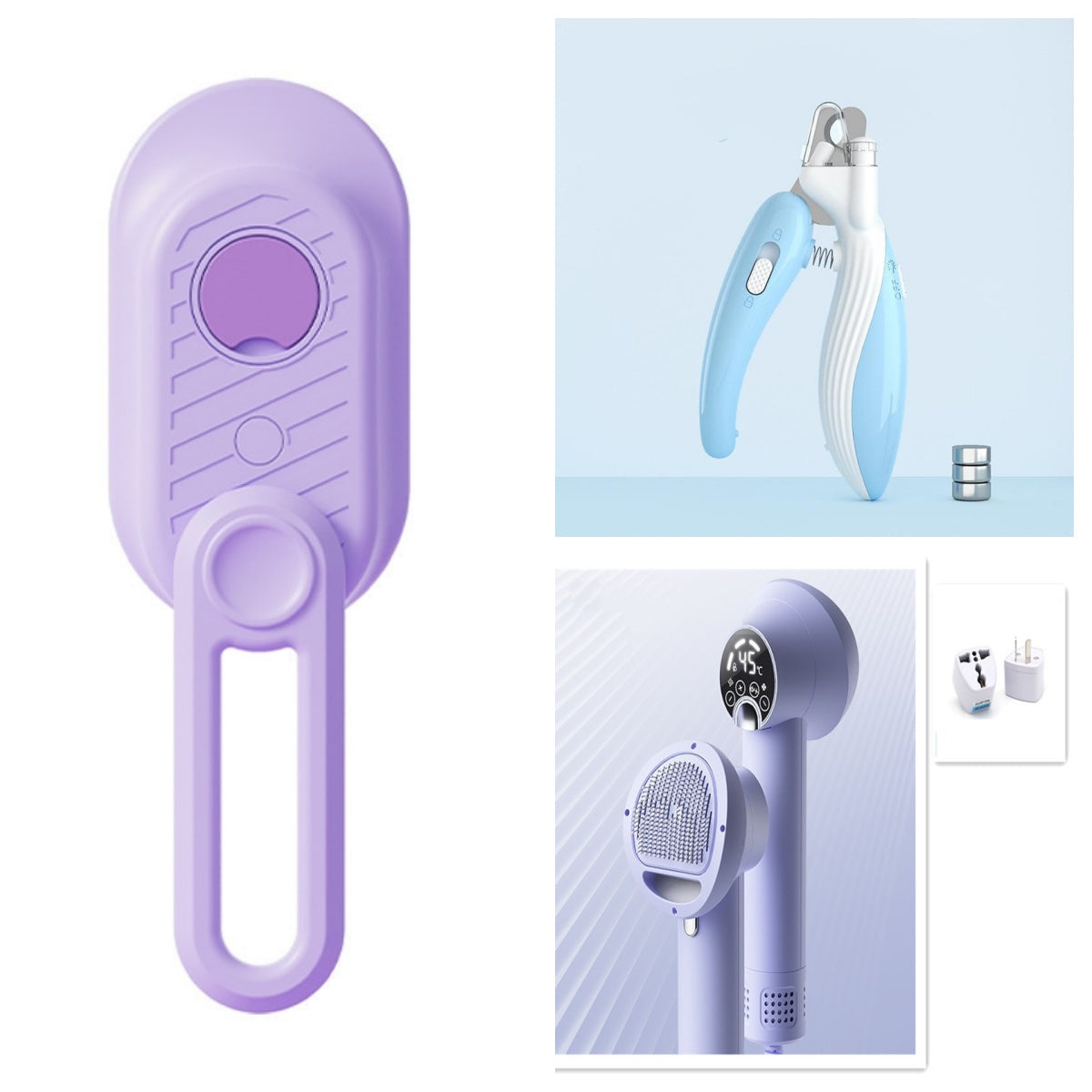LED Pet Nail Clippers for Cats & Dogs