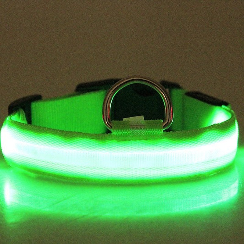 LED Luminous Pet Dog Collar – Night Safety Collar