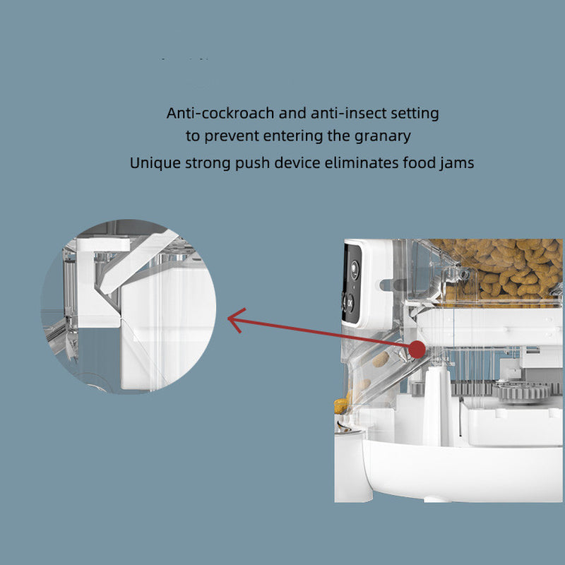 Pet Feeder Cat Automatic – Timed & Quantitative Feeding