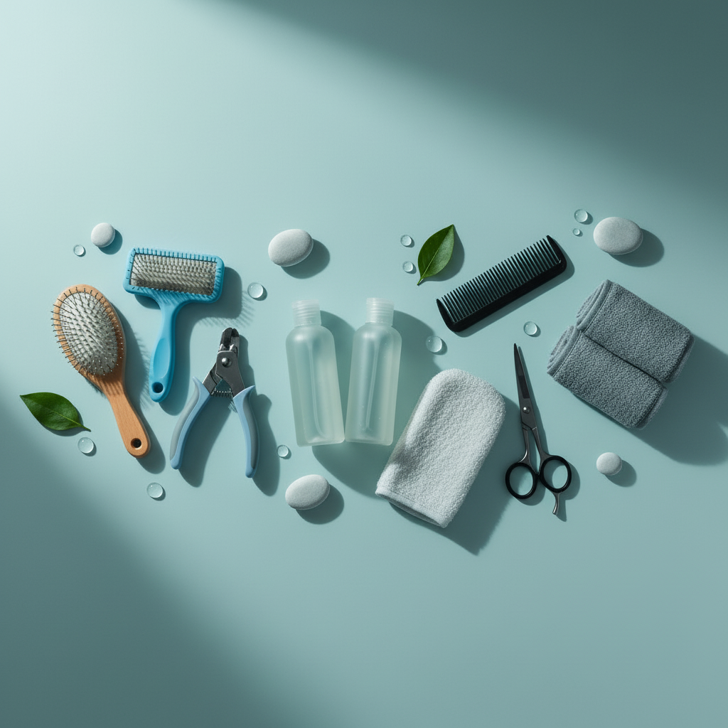 Grooming & Care Tools Banner - 50% Lighter